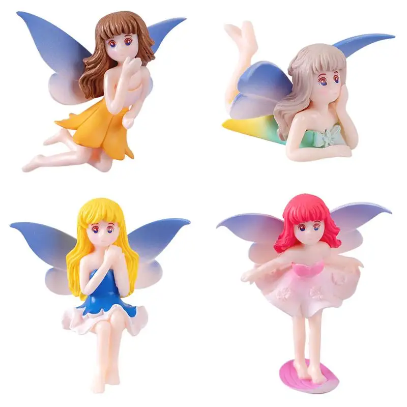 4Pcs Flower Fairy Miniature Fairies Figurines Statue DIY Statue Bonsai Decor View Flower Fairy Garden Bonsai Decor
4Pcs Flower Fairy Miniature Fairies Figurines Statue DIY Statue Bonsai Decor View Flower Fairy Garden Bonsai Decor