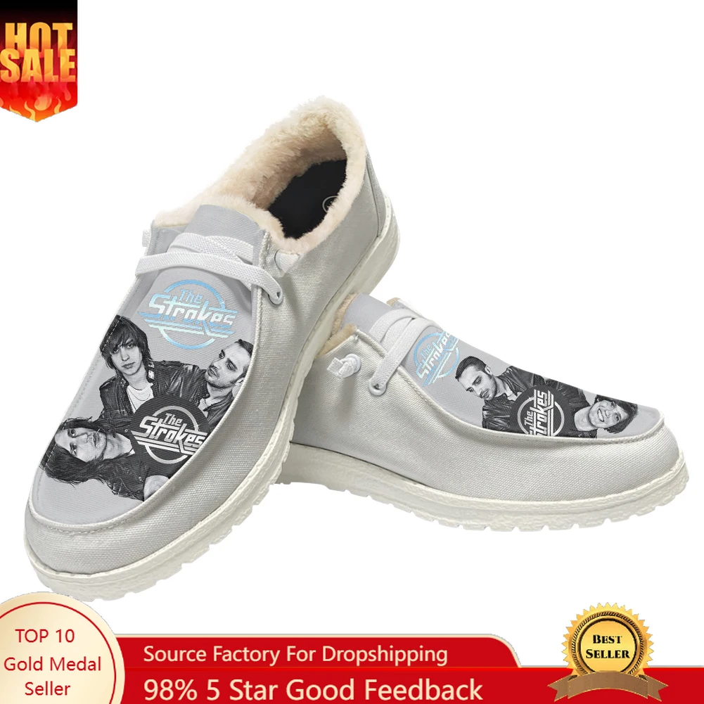 The Strokes Band Plush Casual Shoes Flat Shoe Men Woman Breathable Casual Outdoor Lightweight Footwear Couple Custom Made Shoe
The Strokes Band Plush Casual Shoes Flat Shoe Men Woman Breathable Casual Outdoor Lightweight Footwear Couple Custom Made Shoe