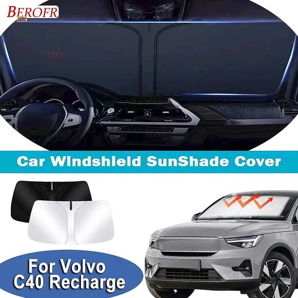 For Volvo C40 Recharge 2022-2026 Car Windshield Sunshade Cover Front Window Sun Shade Heat Insulation Summer Auto Accessories
For Volvo C40 Recharge 2022-2026 Car Windshield Sunshade Cover Front Window Sun Shade Heat Insulation Summer Auto Accessories