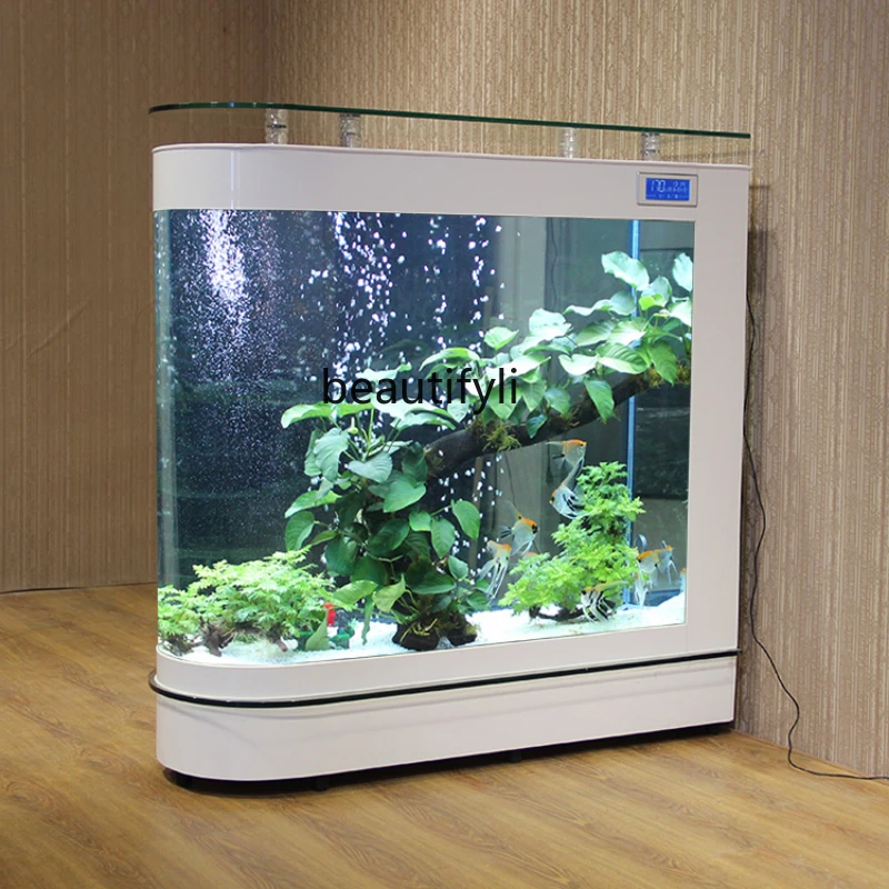 zqHJ Fish Globe Living Room Home Large Medium Partition Floor Glass Aquarium Customized
zqHJ Fish Globe Living Room Home Large Medium Partition Floor Glass Aquarium Customized
