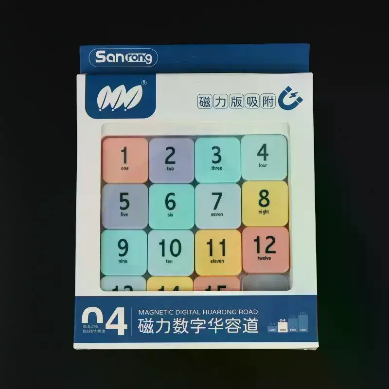 Magnetic Number Slide Puzzle 15 Cells Huarong Road Toy Smooth Movable Blocks For Kids Brain Training Educational Game
Magnetic Number Slide Puzzle 15 Cells Huarong Road Toy Smooth Movable Blocks For Kids Brain Training Educational Game