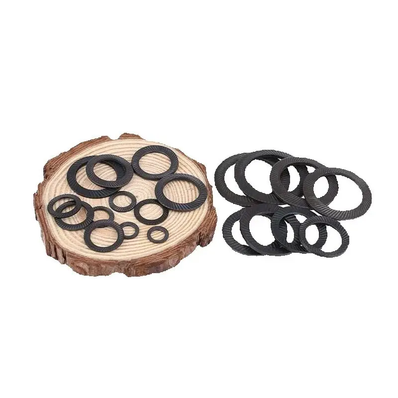 300PCS Black Carbon Steel Lock Washers M4-M8 Double Ridge Anti-Skid Gaskets Double-Faced Print for Enhanced Traction
300PCS Black Carbon Steel Lock Washers M4-M8 Double Ridge Anti-Skid Gaskets Double-Faced Print for Enhanced Traction