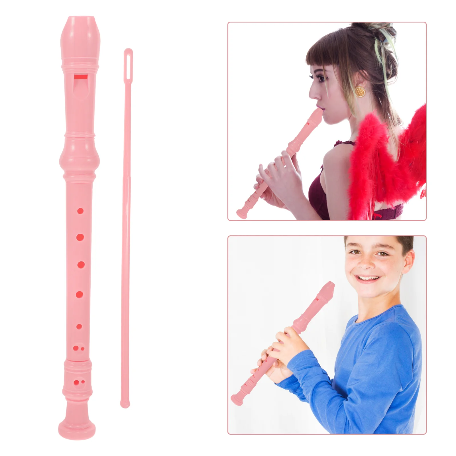1 Set of 8 Hole Plastic Soprano Descant Recorder Flute Music Playing Wind Instruments soprano recorder
1 Set of 8 Hole Plastic Soprano Descant Recorder Flute Music Playing Wind Instruments soprano recorder