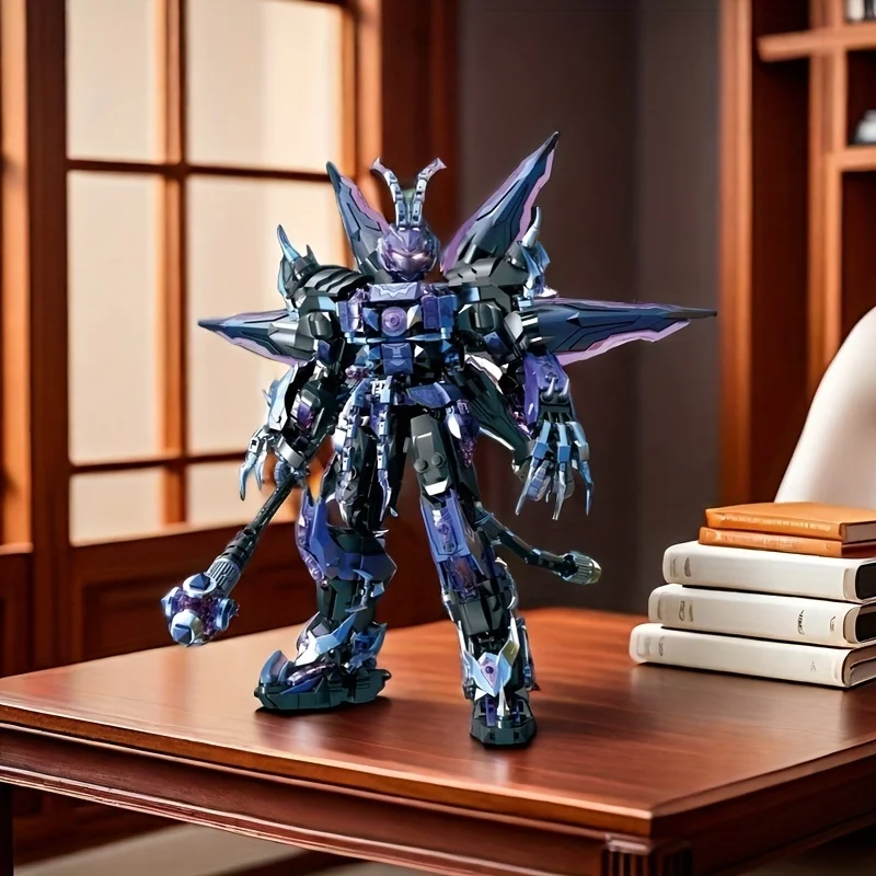 1208pcs Large-Scale Mecha Robot Building Kit with Moving Joints & Glowing Effects Dynamic Poseable Arms Construction Set
1208pcs Large-Scale Mecha Robot Building Kit with Moving Joints & Glowing Effects Dynamic Poseable Arms Construction Set