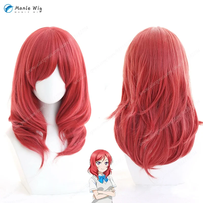 Anime Maki Nishikino Cosplay Wig 45cm Short Red Curly Wigs Heat Resistant Synthetic Hair Halloween + Wig Cap
Anime Maki Nishikino Cosplay Wig 45cm Short Red Curly Wigs Heat Resistant Synthetic Hair Halloween + Wig Cap