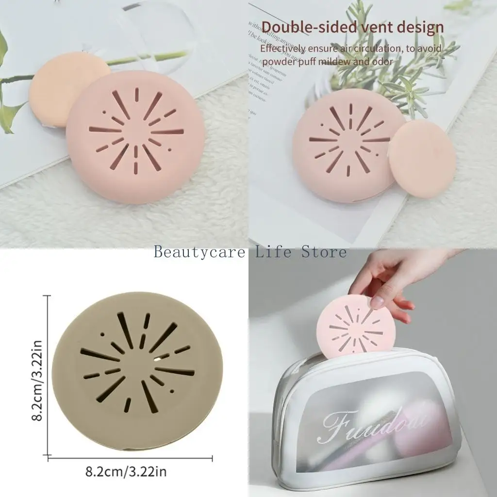 652C Powder Puff Case Makeup Puff Holder Silicone Powder Puff Holder Storage Box
652C Powder Puff Case Makeup Puff Holder Silicone Powder Puff Holder Storage Box