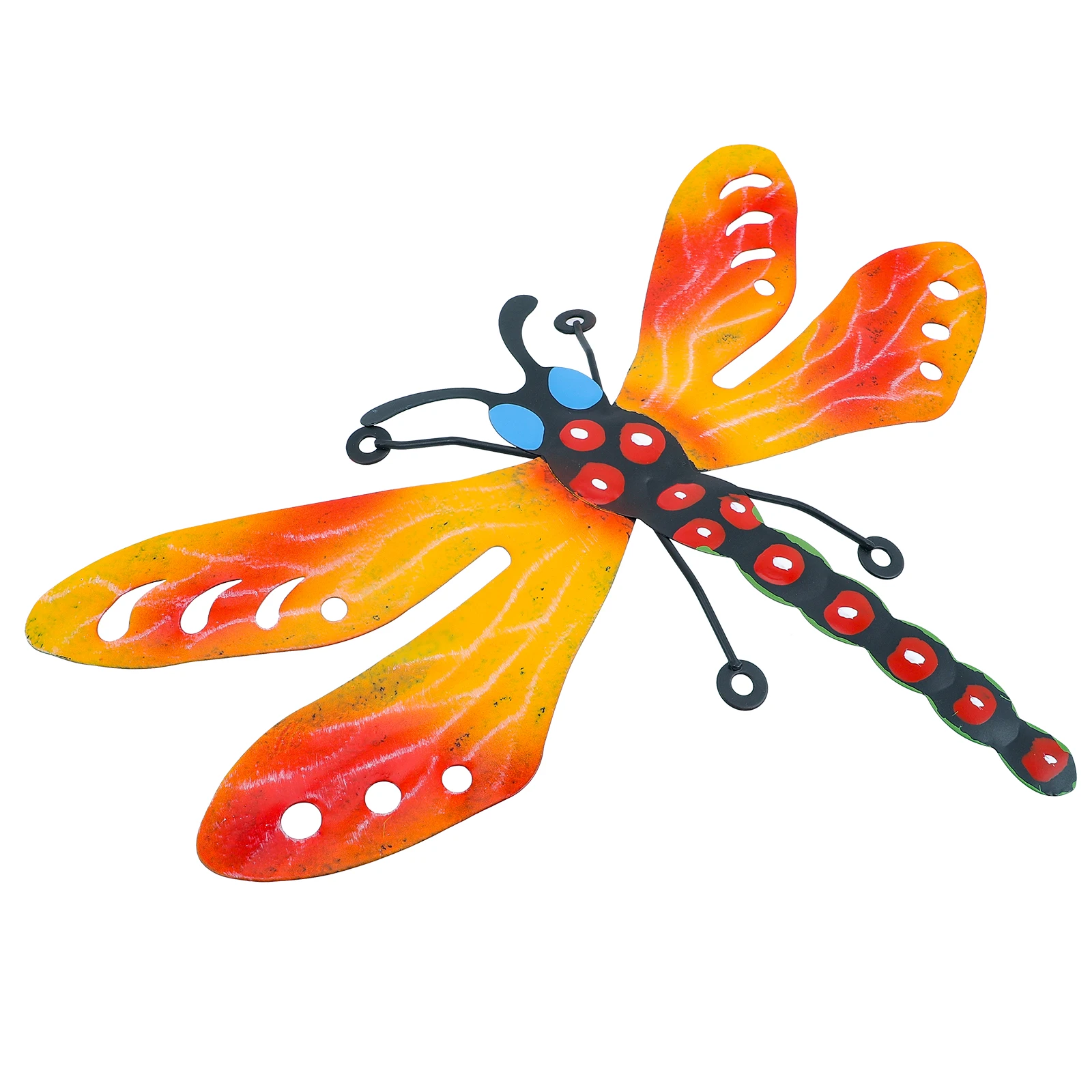 Iron Dragonfly Shaped Decors Metal Wall Crafts Home Decor Garden Scene Pendants Outdoor Indoor naments Durability Realistic
Iron Dragonfly Shaped Decors Metal Wall Crafts Home Decor Garden Scene Pendants Outdoor Indoor naments Durability Realistic
