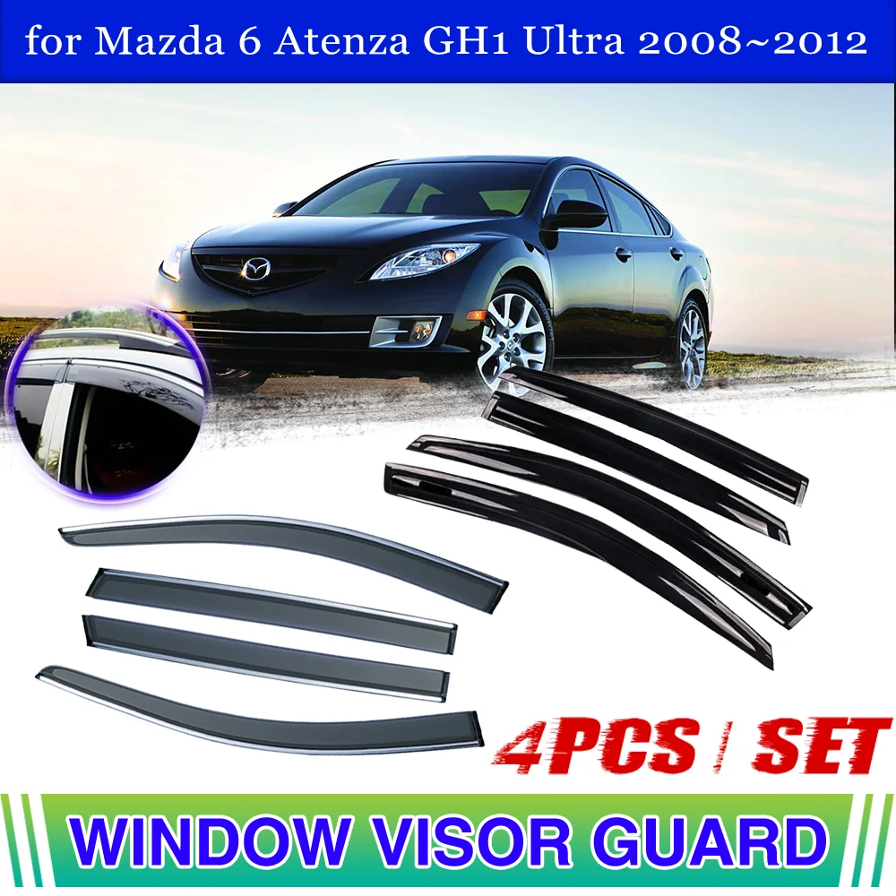 Козырек на окно автомобиля для Mazda 6 Atenza GH1 Ultra Sedan 2008 ~ 2012,2009 2010 2011 защита от солнца, дождя, бровей, отражатель, аксессуары
Козырек на окно автомобиля для Mazda 6 Atenza GH1 Ultra Sedan 2008 ~ 2012,2009 2010 2011 защита от солнца, дождя, бровей, отражатель, аксессуары