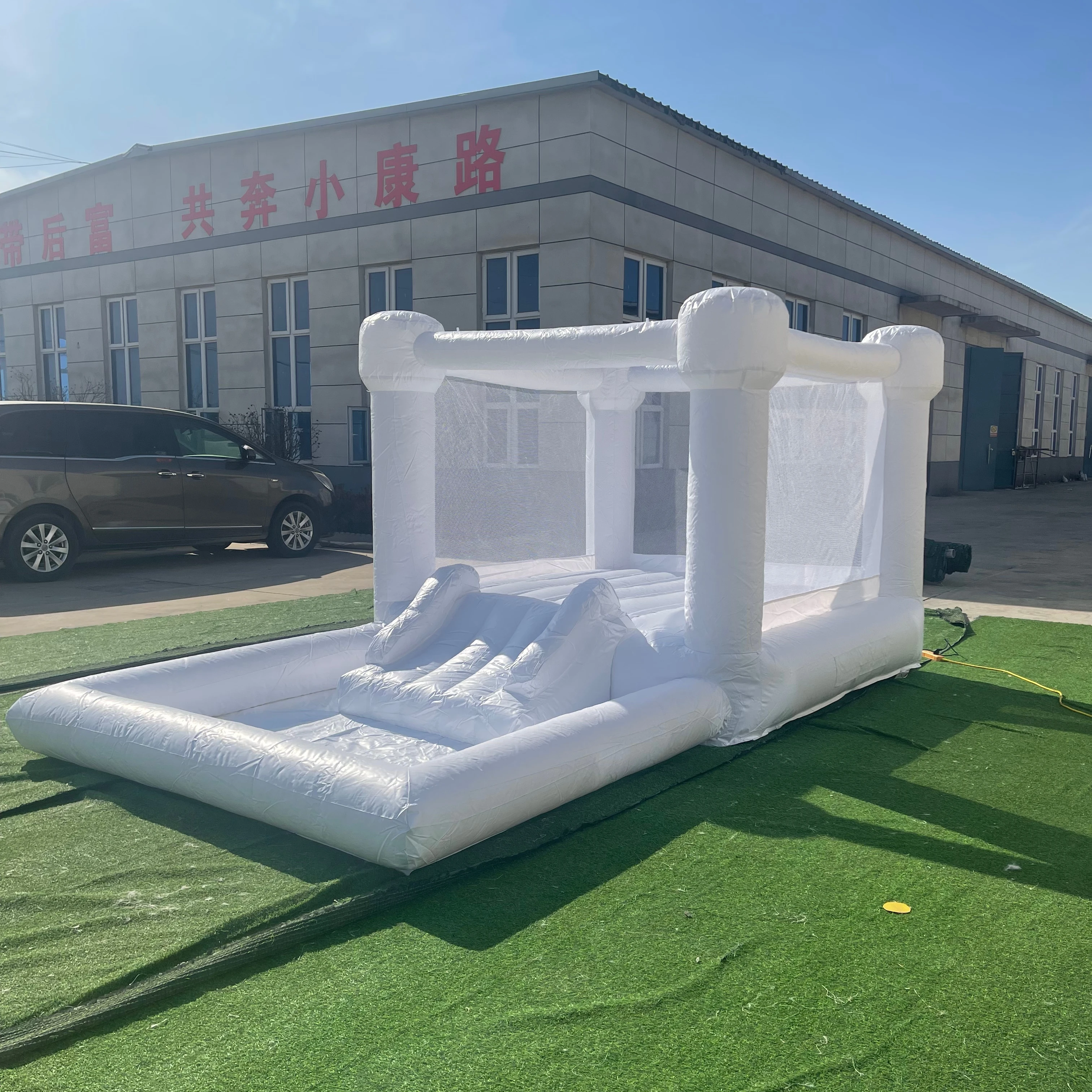 Ready to Ship PVC Inflatable Castle Children's Small Bouncer with Ball Pit Bouncy House for Kids
Ready to Ship PVC Inflatable Castle Children's Small Bouncer with Ball Pit Bouncy House for Kids