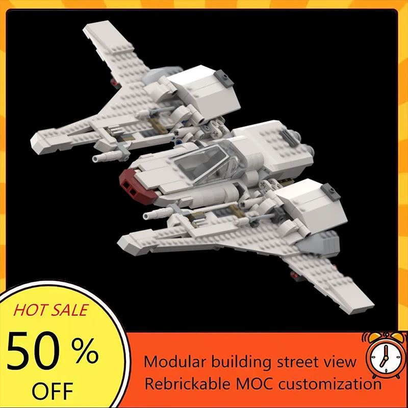 Набор для сборки космического корабля из 363 деталей, популярная модель по мотивам фильма «Звездные войны», модульный конструктор, технологичный подарок, игрушка для детей на праздники
Набор для сборки космического корабля из 363 деталей, популярная модель по мотивам фильма «Звездные войны», модульный конструктор, технологичный подарок, игрушка для детей на праздники