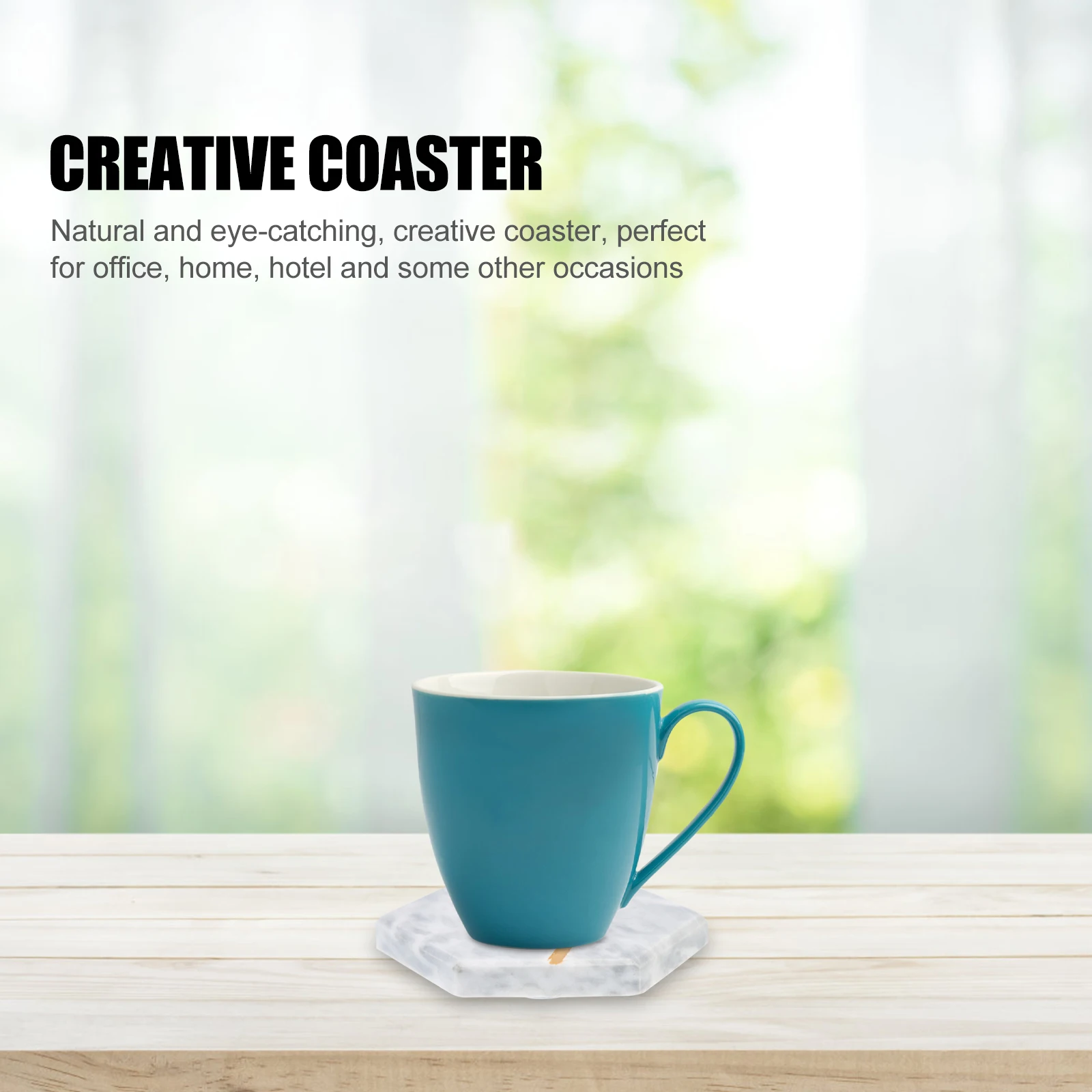 Premium Marble Coaster Insulated Mug Pad for Hot Drinks Spill Proof Table Protector Decorative Coasters Home Office
Premium Marble Coaster Insulated Mug Pad for Hot Drinks Spill Proof Table Protector Decorative Coasters Home Office