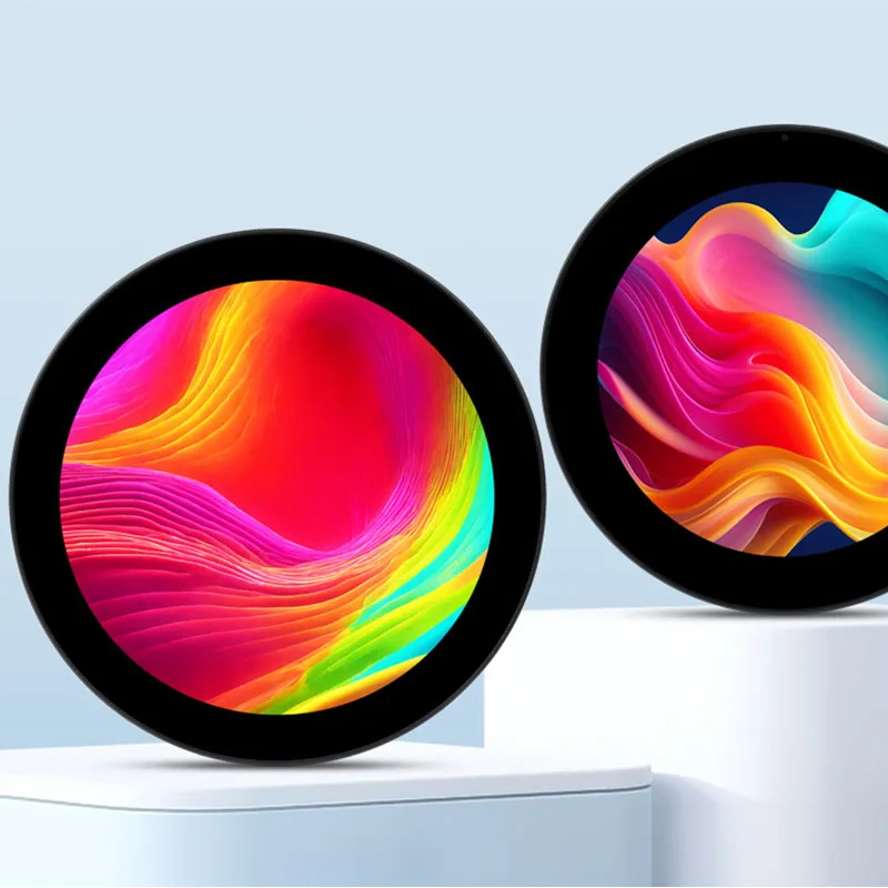 ESP32-P4 Round Touch Display Board: 3.4/4", 800x800/720x720, Toughened Glass, Dual Mic, Wi-Fi 6, BLE 5
ESP32-P4 Round Touch Display Board: 3.4/4", 800x800/720x720, Toughened Glass, Dual Mic, Wi-Fi 6, BLE 5