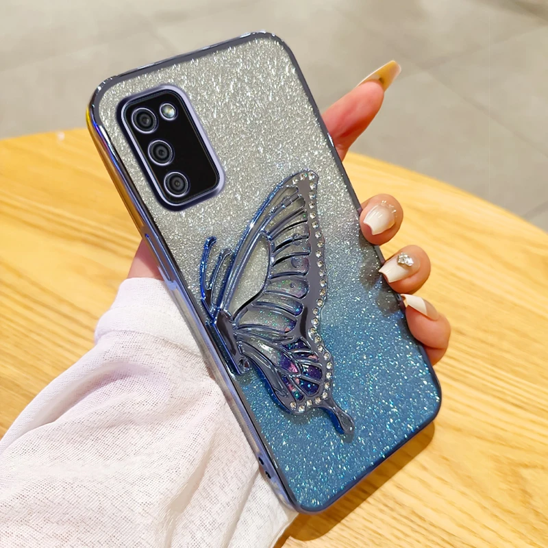For Samsung Galaxy A02S Phone Case Samsung A02S Case Gradient Glitter Butterfly Quicksand Silicone Samsung A02S Back Cover A02 S
For Samsung Galaxy A02S Phone Case Samsung A02S Case Gradient Glitter Butterfly Quicksand Silicone Samsung A02S Back Cover A02 S