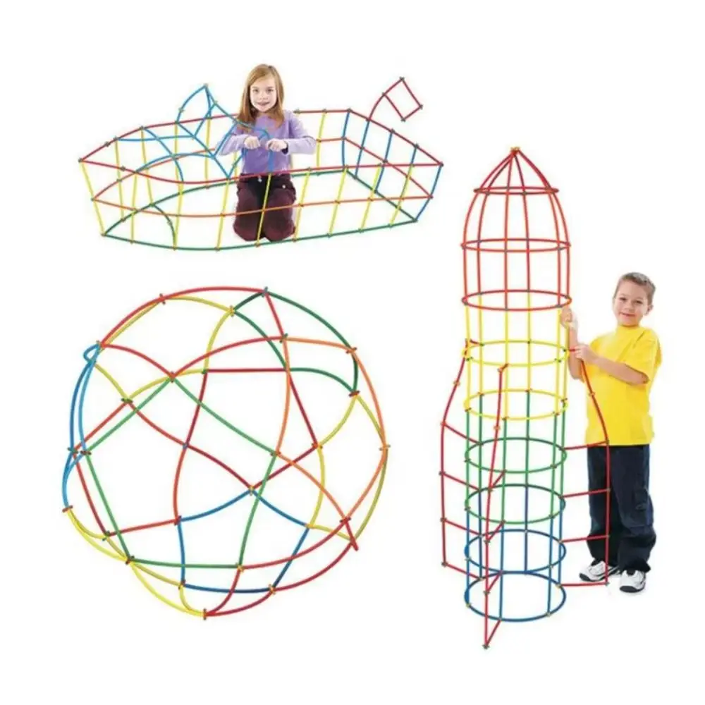 300pcs Plastic Straw Constructor Toys Engineering Educational Interactive Puzzle Colorful Straw Motor Skills Assembly
300pcs Plastic Straw Constructor Toys Engineering Educational Interactive Puzzle Colorful Straw Motor Skills Assembly