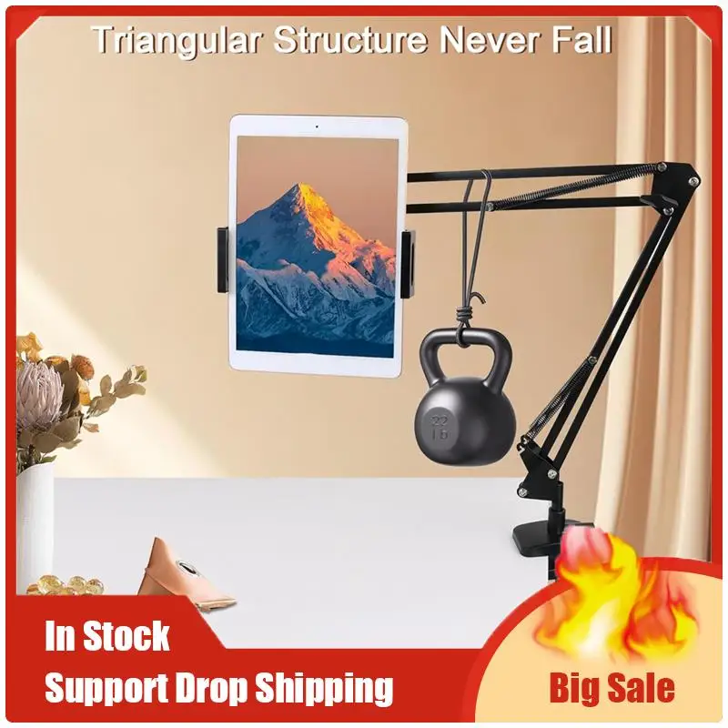 Tablet Stand Suitable For Desktop Installation With 360° Rotation, Embroidery Hoop Stand, Mobile Stand For Office Desk B Durable
Tablet Stand Suitable For Desktop Installation With 360° Rotation, Embroidery Hoop Stand, Mobile Stand For Office Desk B Durable