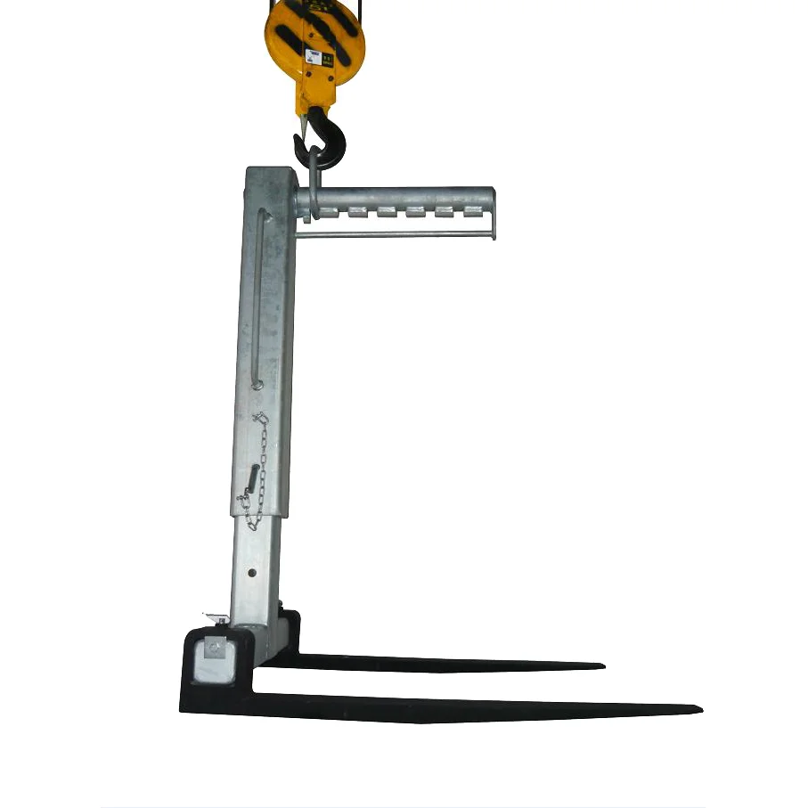 PHA2000 Adjusted Automatically Pallet Hook Lifting Equipment Adjustable Tine Width
PHA2000 Adjusted Automatically Pallet Hook Lifting Equipment Adjustable Tine Width