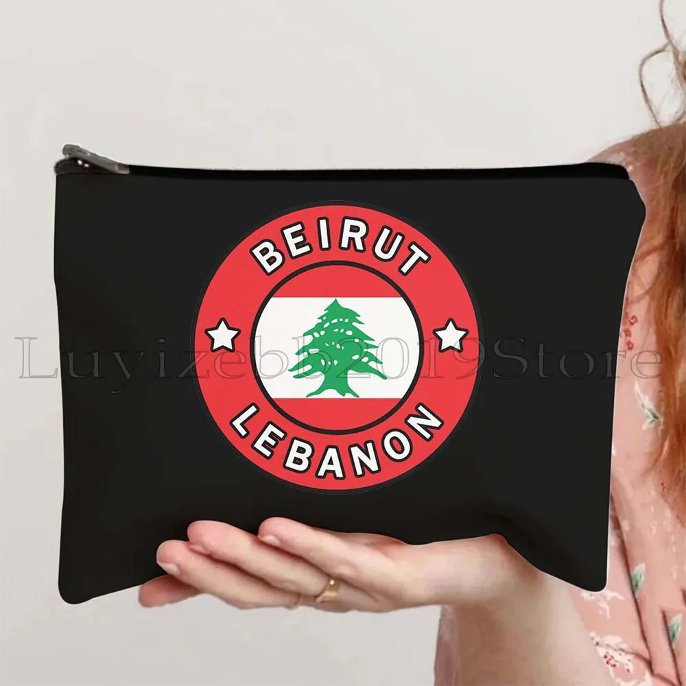 Beirut Lebanon Flag Map Lebanese Girl Saying Heart Cute Gifts Canvas Cosmetic Bag Makeup Bag School Pencil Case Zipper Pouch
Beirut Lebanon Flag Map Lebanese Girl Saying Heart Cute Gifts Canvas Cosmetic Bag Makeup Bag School Pencil Case Zipper Pouch