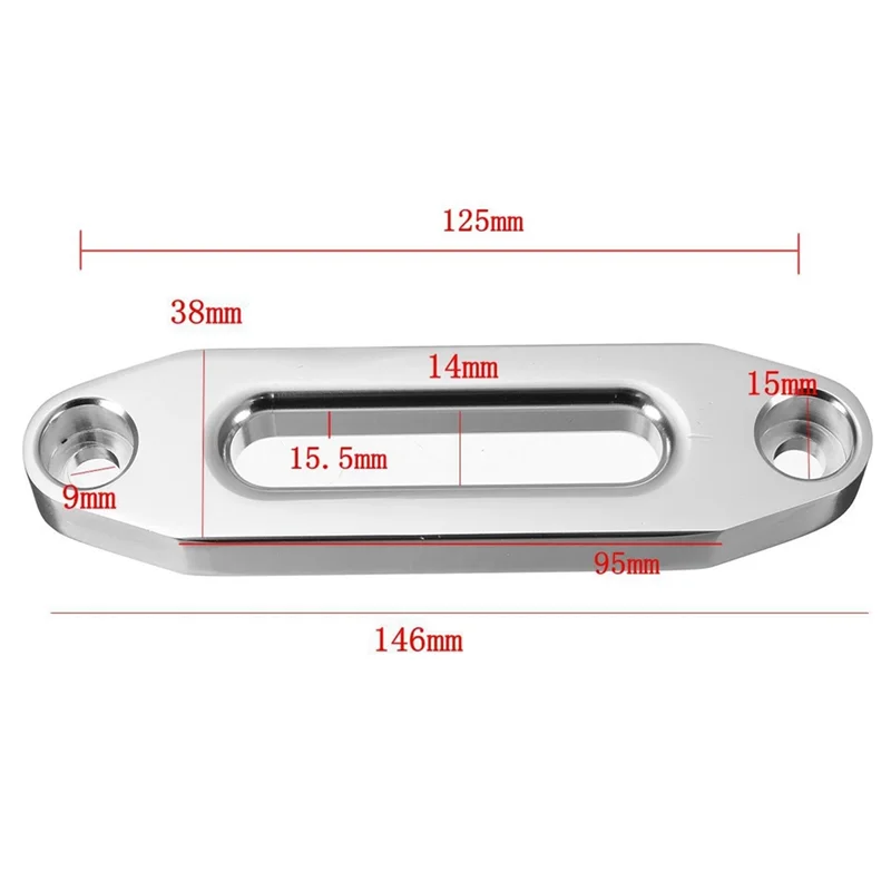 6 Pcs 125Mm 4000LBS Universal Chrome Billet Aluminum Hawse Fairlead Synthetic Mount Winch Rope 15000Lbs For SUV ATV UTV
6 Pcs 125Mm 4000LBS Universal Chrome Billet Aluminum Hawse Fairlead Synthetic Mount Winch Rope 15000Lbs For SUV ATV UTV