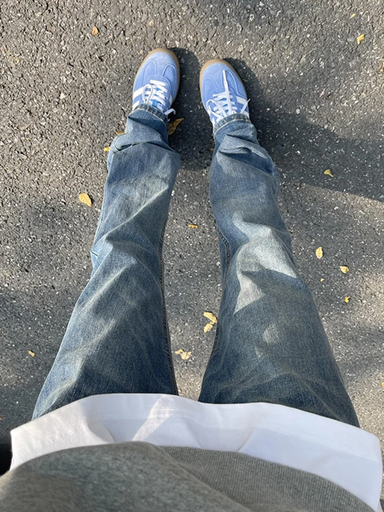 Cleanfit Light Blue Straight Leg Bell Bot Jeans Men's Sle High Street Slimming Pants American High Street Knife Jeans
Cleanfit Light Blue Straight Leg Bell Bot Jeans Men's Sle High Street Slimming Pants American High Street Knife Jeans