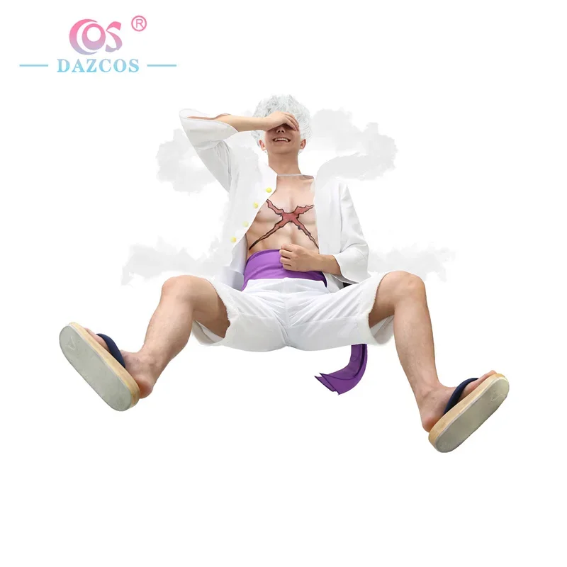 Костюм для косплея Луффи 5-го поколения Dazcos design, костюм на Хэллоуин monkeyd Luffy из 3 предметов, полный комплект из рубашки и брюк, фиолетовый пояс и парик
Костюм для косплея Луффи 5-го поколения Dazcos design, костюм на Хэллоуин monkeyd Luffy из 3 предметов, полный комплект из рубашки и брюк, фиолетовый пояс и парик
