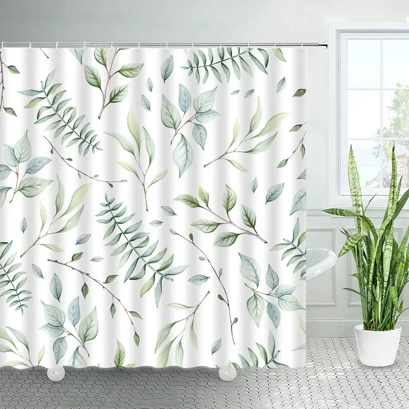 Plant Leaves Shower Curtains Watercolor Leaf Flowers Modern Simple Nordic Decor Printed Fabric Bathroom Curtain Sets with HXT6@!
Plant Leaves Shower Curtains Watercolor Leaf Flowers Modern Simple Nordic Decor Printed Fabric Bathroom Curtain Sets with HXT6@!