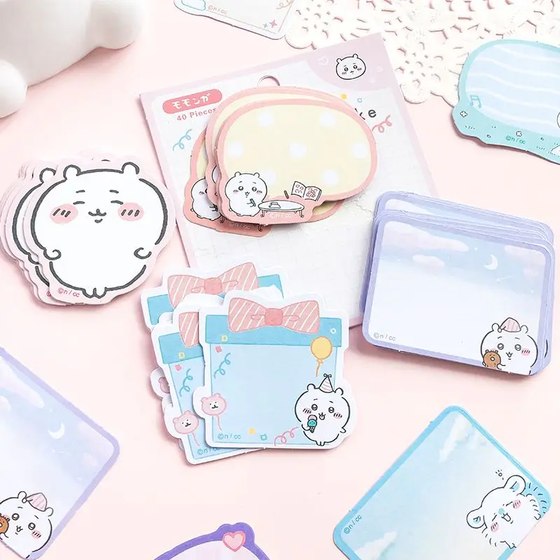 Kawaii Cartoon Chiikawa Self-Deprecating Bear Writable Stickers Set Memo Notes Message Paper Hachiware Usagi Self-Adhesive 2026
Kawaii Cartoon Chiikawa Self-Deprecating Bear Writable Stickers Set Memo Notes Message Paper Hachiware Usagi Self-Adhesive 2026