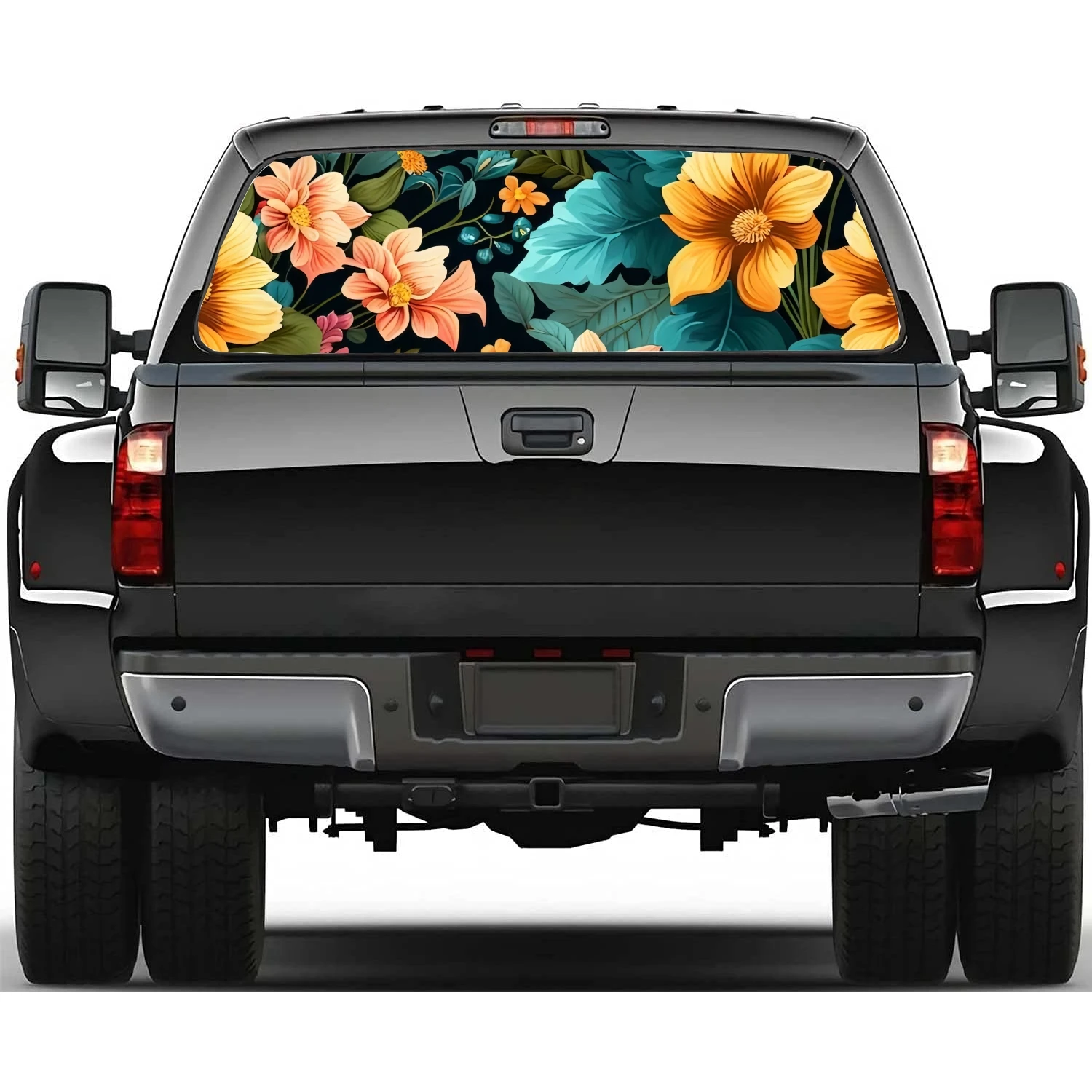 Retro abstract flowers Car rear window decal sticker decoration for trucks cars perforated vinyl universal wrap sticker
Retro abstract flowers Car rear window decal sticker decoration for trucks cars perforated vinyl universal wrap sticker