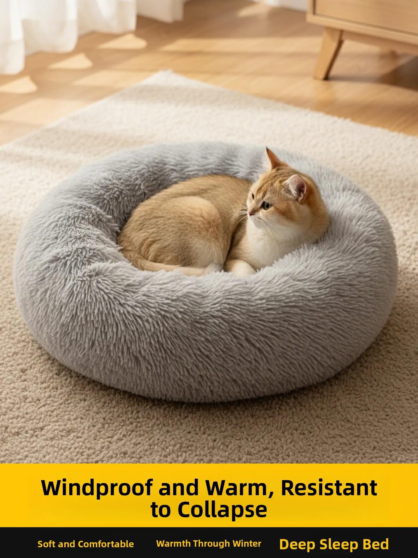 Large Size Nest Winter Thiened Dog Bed Warmth Securi over Winter House Mat Anti Dir Durable Velvet Material
Large Size Nest Winter Thiened Dog Bed Warmth Securi over Winter House Mat Anti Dir Durable Velvet Material