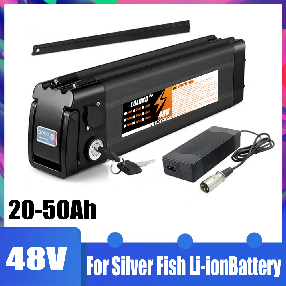 Air freight, 48V 50Ah, multiple capacity options, for Silver Fish lithium battery pack, compatible with 250W-1000W motors
Air freight, 48V 50Ah, multiple capacity options, for Silver Fish lithium battery pack, compatible with 250W-1000W motors