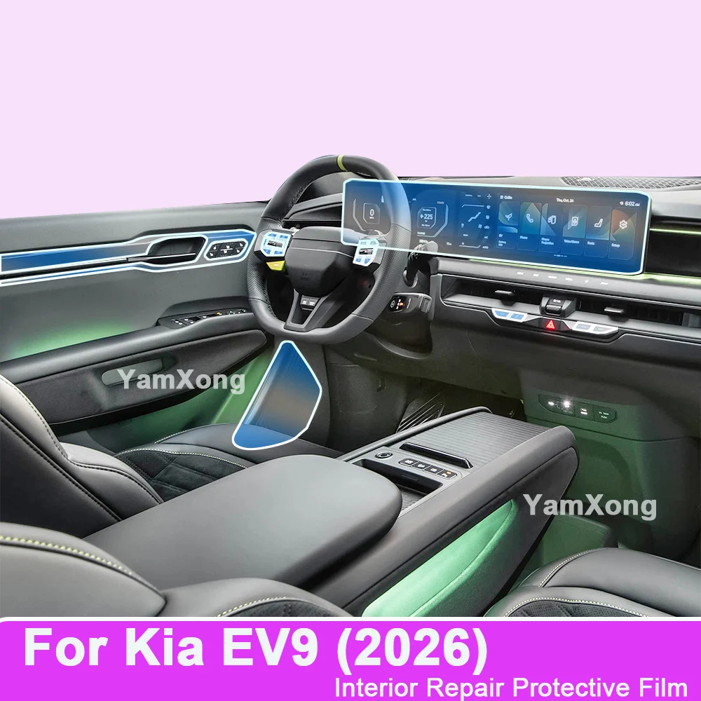 For Kia EV9 (2026) Car Interior Protective Film Dashboard Center Control Screen Anti Fingerprint Protective Sticker
For Kia EV9 (2026) Car Interior Protective Film Dashboard Center Control Screen Anti Fingerprint Protective Sticker