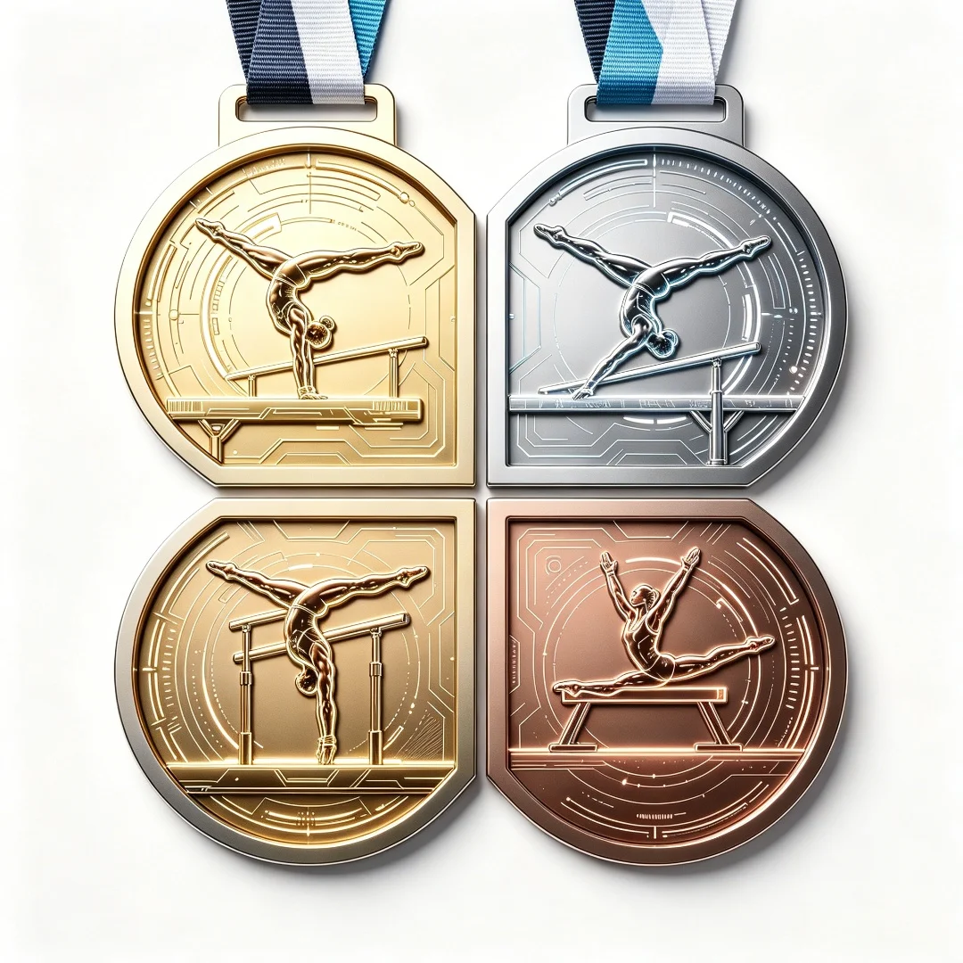 High Quality Gold Sports Medals for Gymnastics Dance Cheerleading Custom Personalized Logo Souvenir Championship Medal Award
High Quality Gold Sports Medals for Gymnastics Dance Cheerleading Custom Personalized Logo Souvenir Championship Medal Award
