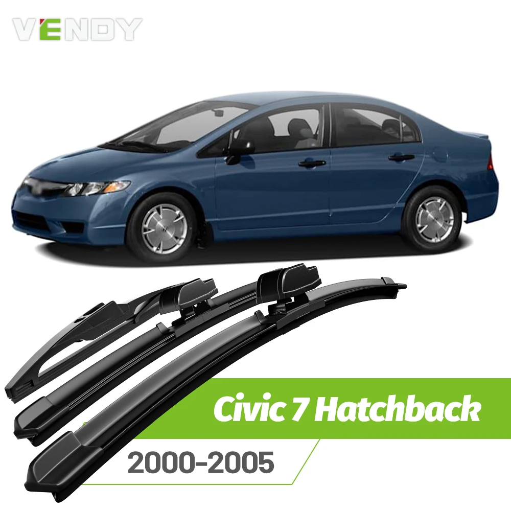 Front & Rear Wiper Blades Set For Honda Civic 7 Hatchback 2000-2005 Windshield Windscreen Window Rain Brushes 24"+14"+12"
Front & Rear Wiper Blades Set For Honda Civic 7 Hatchback 2000-2005 Windshield Windscreen Window Rain Brushes 24"+14"+12"