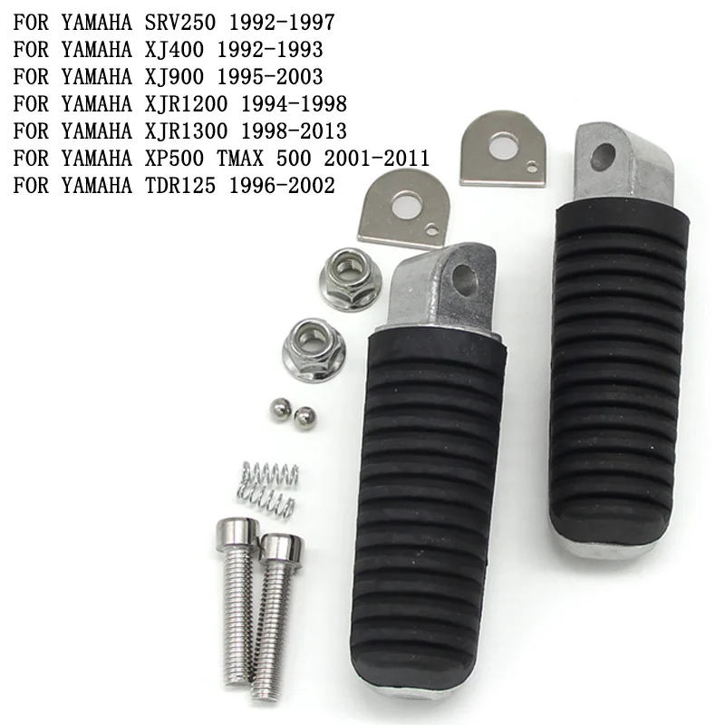 Motorcycle Foot Pegs Pedals Rear Footrest For Yamaha SRV250 1992-1997 XJ400 XJ900 XJR1200 XJR1300 XP500 TMAX 500 TDR125 TDR 125
Motorcycle Foot Pegs Pedals Rear Footrest For Yamaha SRV250 1992-1997 XJ400 XJ900 XJR1200 XJR1300 XP500 TMAX 500 TDR125 TDR 125