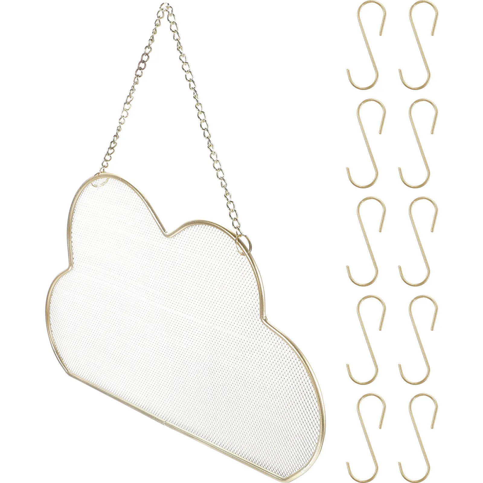 Cloud Wall Jewelry Organizer Hanging Metal Earring Holder Necklace Bracelet Display Rack Storage Organizer for Bedroom Living
Cloud Wall Jewelry Organizer Hanging Metal Earring Holder Necklace Bracelet Display Rack Storage Organizer for Bedroom Living