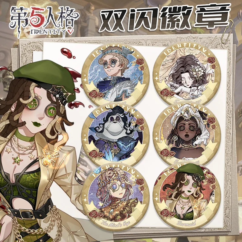 Пятая личность 2025 года, годовщина дня рождения, двойная вспышка, значок, булавка 75 мм, 58 мм, товары для аниме-игр, коллекционная коллекция на заказ
Пятая личность 2025 года, годовщина дня рождения, двойная вспышка, значок, булавка 75 мм, 58 мм, товары для аниме-игр, коллекционная коллекция на заказ