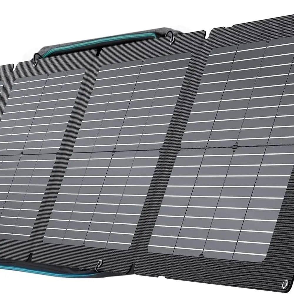 Портативная солнечная панель мощностью 110 Вт, складная с футляром для переноски, высокая эффективность 23%, водонепроницаемая и пыленепроницаемая конструкция IP68. для кемпинга, автофургонов или спичек.
Портативная солнечная панель мощностью 110 Вт, складная с футляром для переноски, высокая эффективность 23%, водонепроницаемая и пыленепроницаемая конструкция IP68. для кемпинга, автофургонов или спичек.