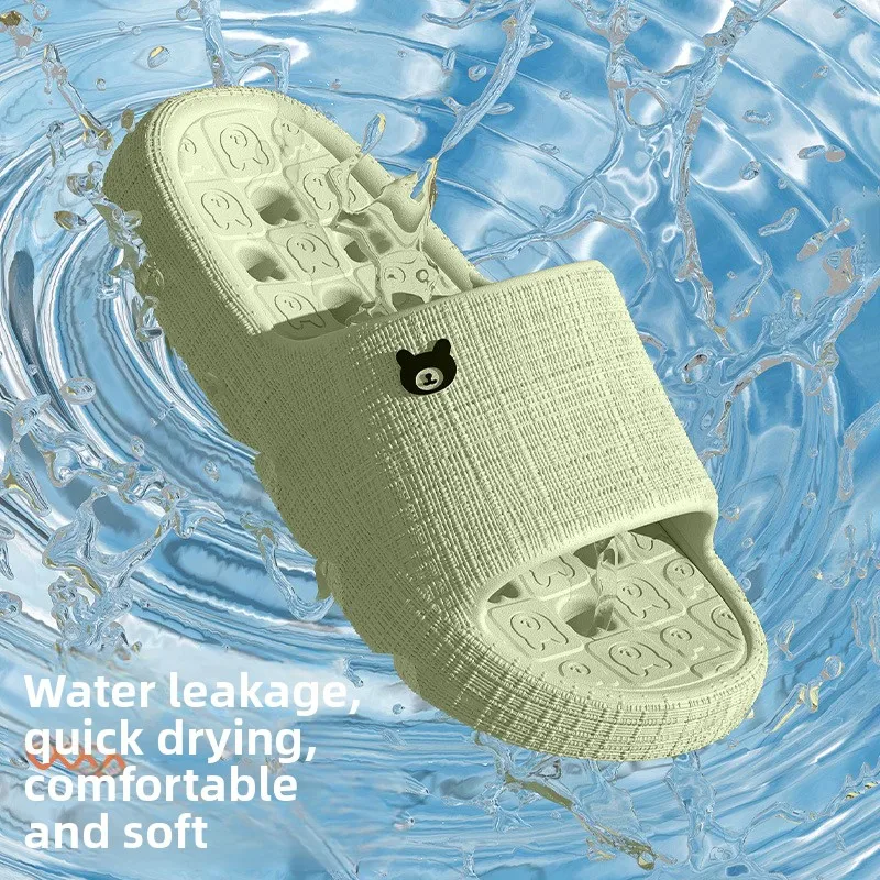 Women's Four-season Home Sandals, Hollow Sandals Meter EVA Light and Silent Bathroom Bath Quick-drying Slippers
Women's Four-season Home Sandals, Hollow Sandals Meter EVA Light and Silent Bathroom Bath Quick-drying Slippers