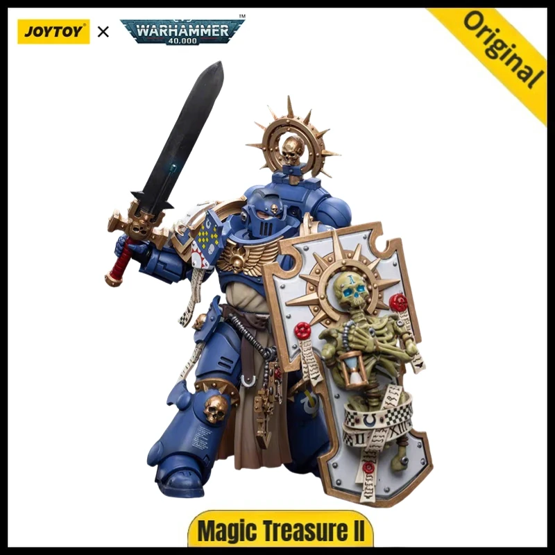 【JOYTOY】Warhammer 40K 1/18 Anime Figure Ultramarines Primaris Captain with Relic Shield and Power Sword H125mm
【JOYTOY】Warhammer 40K 1/18 Anime Figure Ultramarines Primaris Captain with Relic Shield and Power Sword H125mm