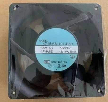 Brand New 1PCS NMB-4715MS-10T-B50 Axial Fan AC110V 15/14W 50/60HZ 0.27A 119 * 119 * 38MM Expedited shipping
Brand New 1PCS NMB-4715MS-10T-B50 Axial Fan AC110V 15/14W 50/60HZ 0.27A 119 * 119 * 38MM Expedited shipping