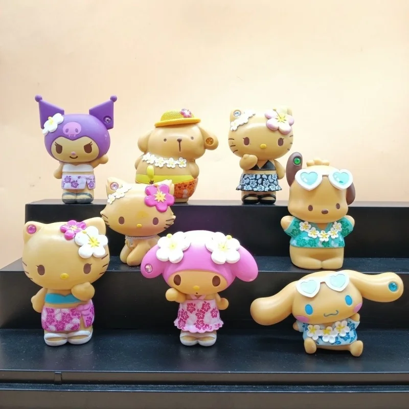 Sanrio My Melody Kuromi Hawaii Blackskin Series Модель Фигурка Центр автомобиля Консоль Студенческое украшение для рабочего стола Девушка Рождественский подарок
Sanrio My Melody Kuromi Hawaii Blackskin Series Модель Фигурка Центр автомобиля Консоль Студенческое украшение для рабочего стола Девушка Рождественский подарок