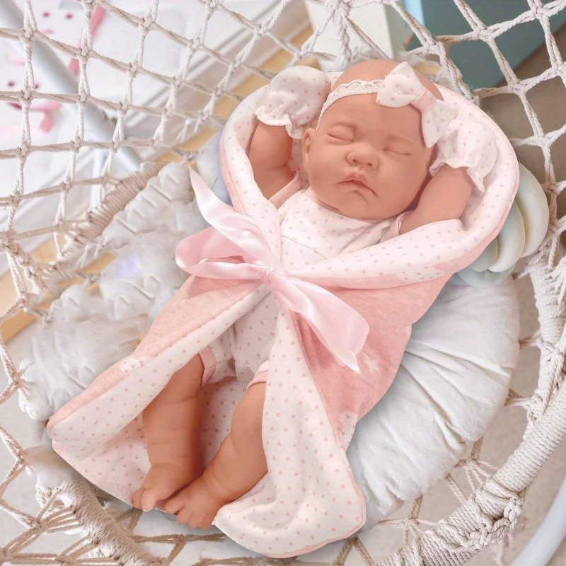 11.8inch 30cm New Imitation Enamel Doll Sleeping Set Soft Toys Sleeping Cute Birthday Gift Clothes Included Accessories
11.8inch 30cm New Imitation Enamel Doll Sleeping Set Soft Toys Sleeping Cute Birthday Gift Clothes Included Accessories