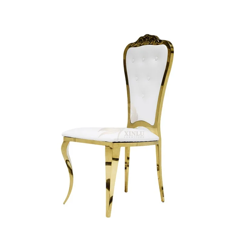 Nordic design gold leather dining chair modern stainless steel light luxury family hotel restaurant living room use
Nordic design gold leather dining chair modern stainless steel light luxury family hotel restaurant living room use