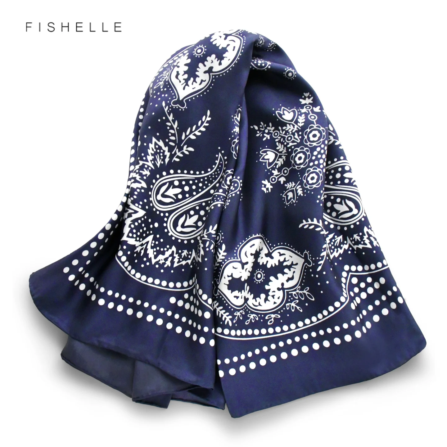 Navy Blue 100% Mulberry Silk Scarf Twill Paisley Bandana Luxury Shawl Headscarf Wrap Ladies Gift Neckerchief Fashion Accessories
Navy Blue 100% Mulberry Silk Scarf Twill Paisley Bandana Luxury Shawl Headscarf Wrap Ladies Gift Neckerchief Fashion Accessories