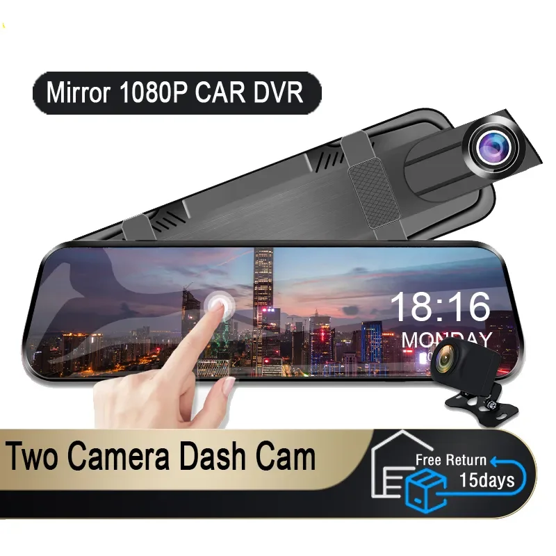 Mirror Camera for Car Vehicle Blackbox DVR Mirror Dash Cam Front and Rear Camera Black Box For Smart Mirror DVR
Mirror Camera for Car Vehicle Blackbox DVR Mirror Dash Cam Front and Rear Camera Black Box For Smart Mirror DVR