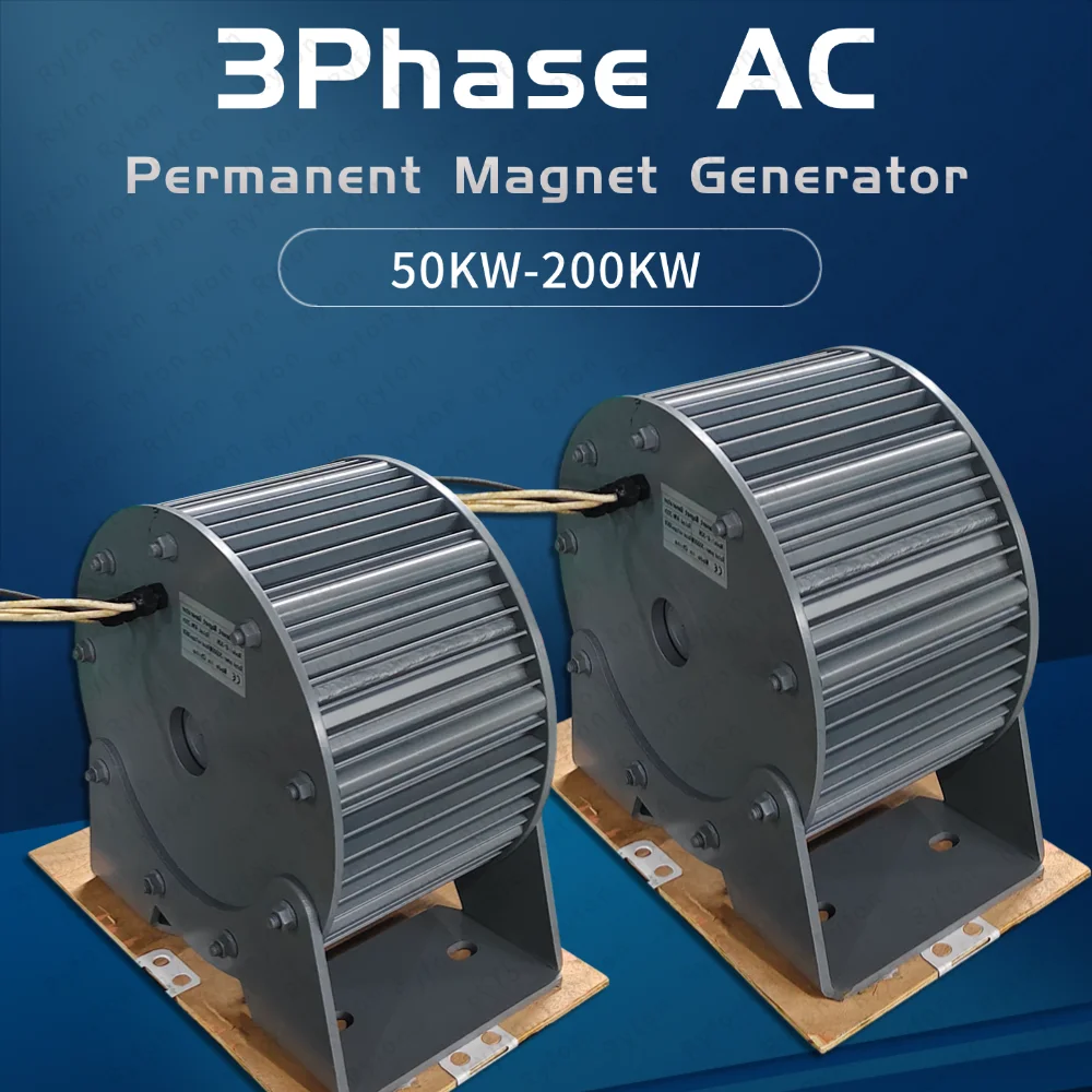 PMG 80KW New Energy Generator 110V-400V 100KW 3 Phase AC Output Permanent Magnet Generator Low Speed 50KW High Power Generator
PMG 80KW New Energy Generator 110V-400V 100KW 3 Phase AC Output Permanent Magnet Generator Low Speed 50KW High Power Generator