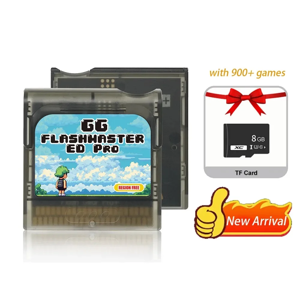 900 in 1 GG FlashMaster Game Card For SEGA Game Gear Cartridge GG Cartridge With GB TF Card
900 in 1 GG FlashMaster Game Card For SEGA Game Gear Cartridge GG Cartridge With GB TF Card