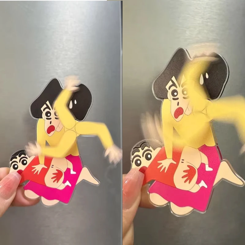 Funny Crayon Shin-Chan Rotating Fridge Magnet Misae Spank Shinchan Butt Magnetic Sticker Creative Anime Home Decor Toy Gift
Funny Crayon Shin-Chan Rotating Fridge Magnet Misae Spank Shinchan Butt Magnetic Sticker Creative Anime Home Decor Toy Gift