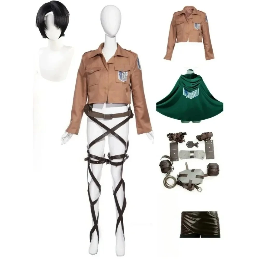 Anime Attack Eren Titan Cosplay Suit Jacket Belts Shingeki No Kyojin Cosplay Cloak Costume Legion Coat Jackets Halloween
Anime Attack Eren Titan Cosplay Suit Jacket Belts Shingeki No Kyojin Cosplay Cloak Costume Legion Coat Jackets Halloween