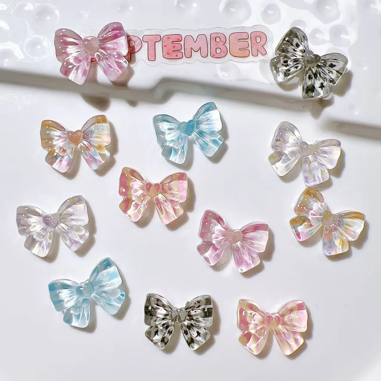 50pcs Acrylic Resin Bow Shape Flatback Cabochon DIY Craft Accessories For Jewelry Making Scrapbooking Hair Clip Decoration
50pcs Acrylic Resin Bow Shape Flatback Cabochon DIY Craft Accessories For Jewelry Making Scrapbooking Hair Clip Decoration