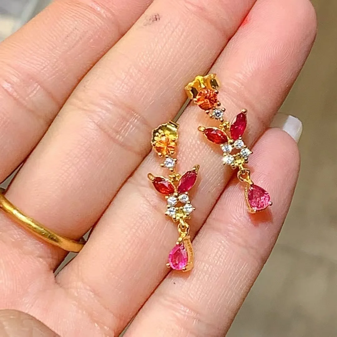 KJJEAXCMY High End Women's Earrings Natural Sapphire S925 Silver with Electroplating Boasting High Clarity Full Brilliance
KJJEAXCMY High End Women's Earrings Natural Sapphire S925 Silver with Electroplating Boasting High Clarity Full Brilliance